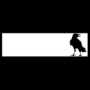 Black Raven Bird T-Shirt Design