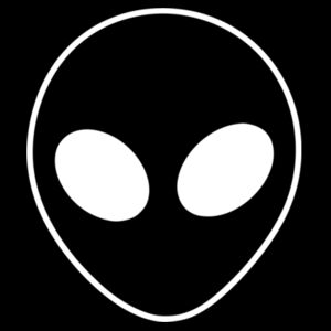 Black Raven Alien T-Shirt Design