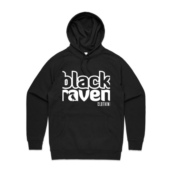 Regular Black Raven Hoodie Thumbnail